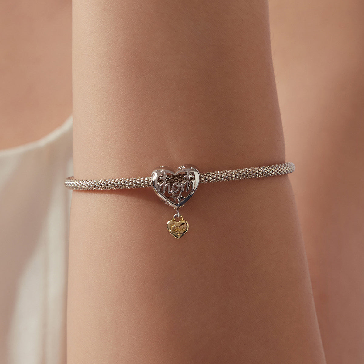 Mother Love Heart Charm