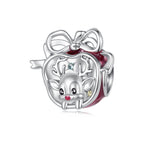 Apple Reindeer Charm