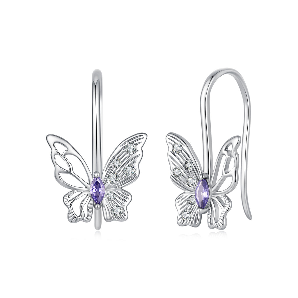 Butterfly Drop Earrings