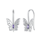 Butterfly Drop Earrings