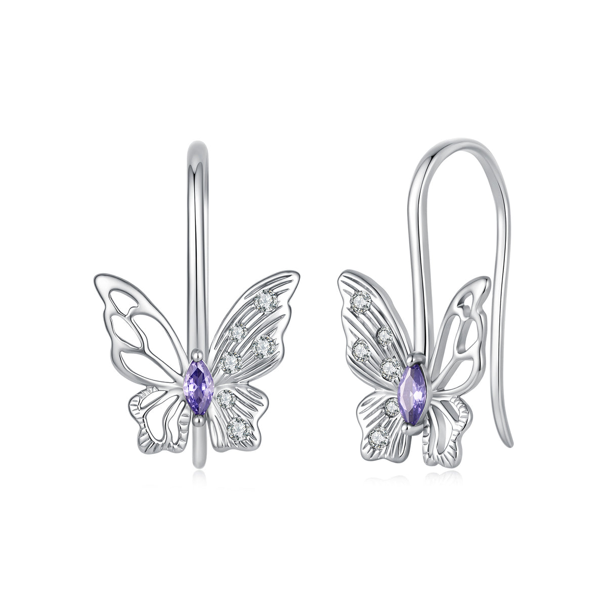 Butterfly Drop Earrings