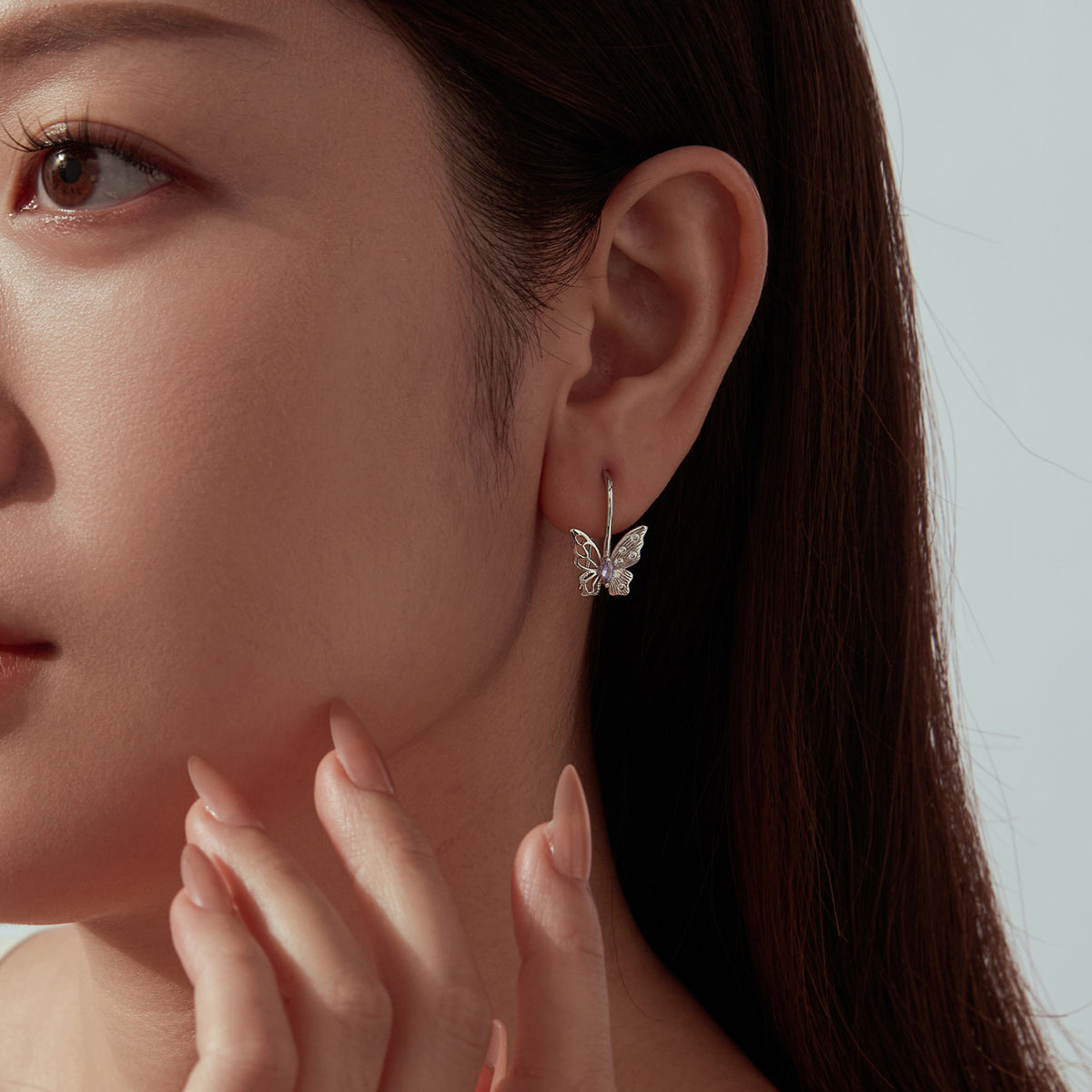 Butterfly Drop Earrings