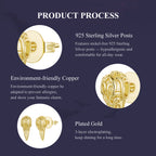 Raven Stud Earrings