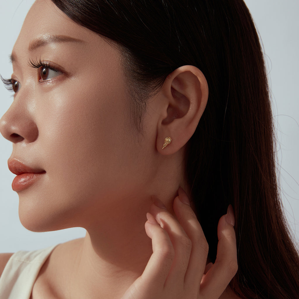 Raven Stud Earrings