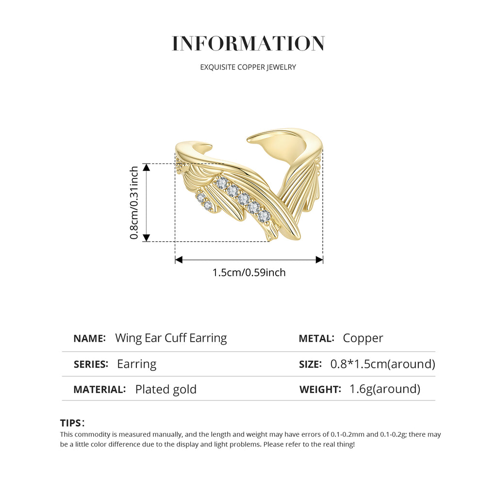 Wing Ear Cuff