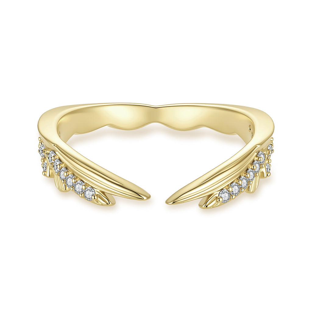 Wing Open Ring
