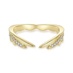 Wing Open Ring