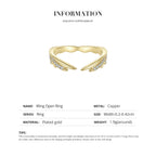 Wing Open Ring