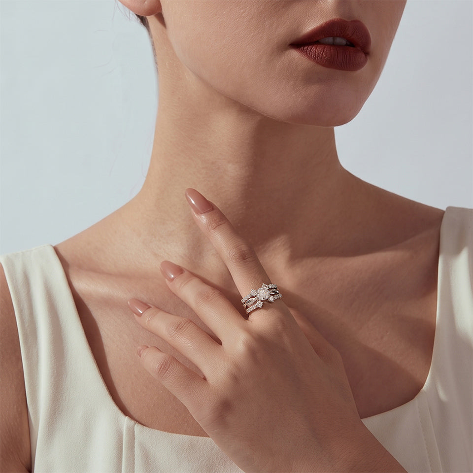 BAMOER Eternal Solitaire Ring