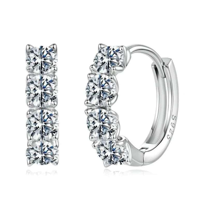 bamoer moissanite earring