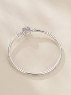 Butterfly Engraved Bangle
