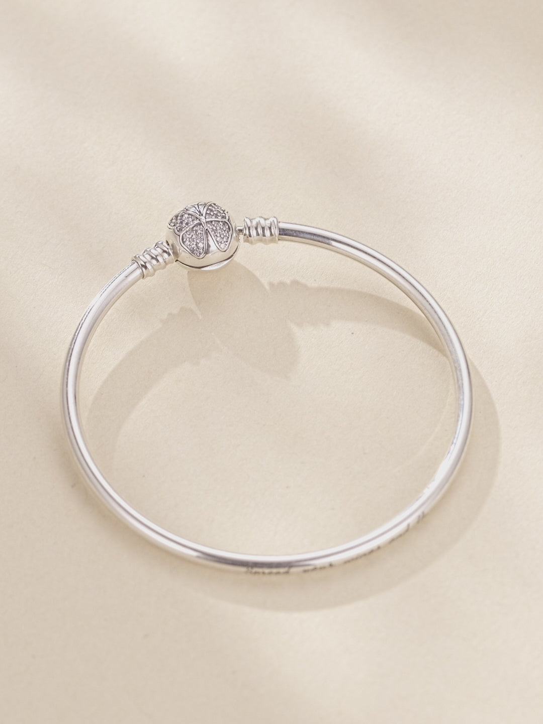 Butterfly Engraved Bangle
